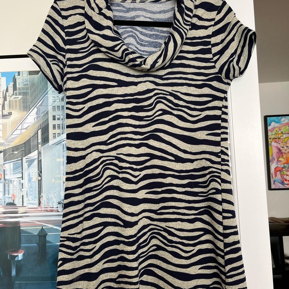 Adorbs and eye-catching zebra dress EUC.